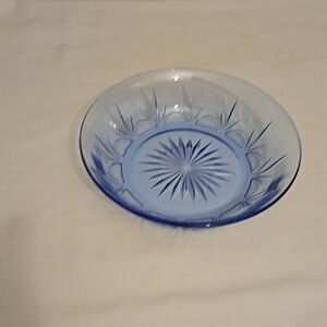 Vintage Avon Cobalt Blue Glass Bowl